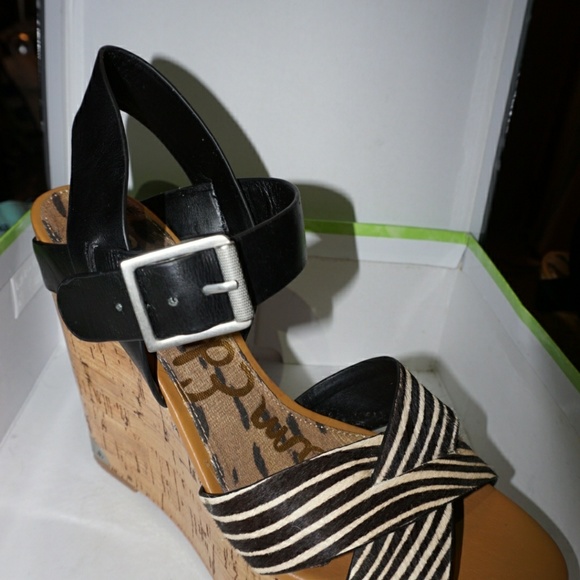 NEW w/ box Sam Edelman "Sasha" wedge with box - Picture 3 of 5